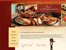 Tablet Screenshot of 3salsasmexicanrestaurant.com